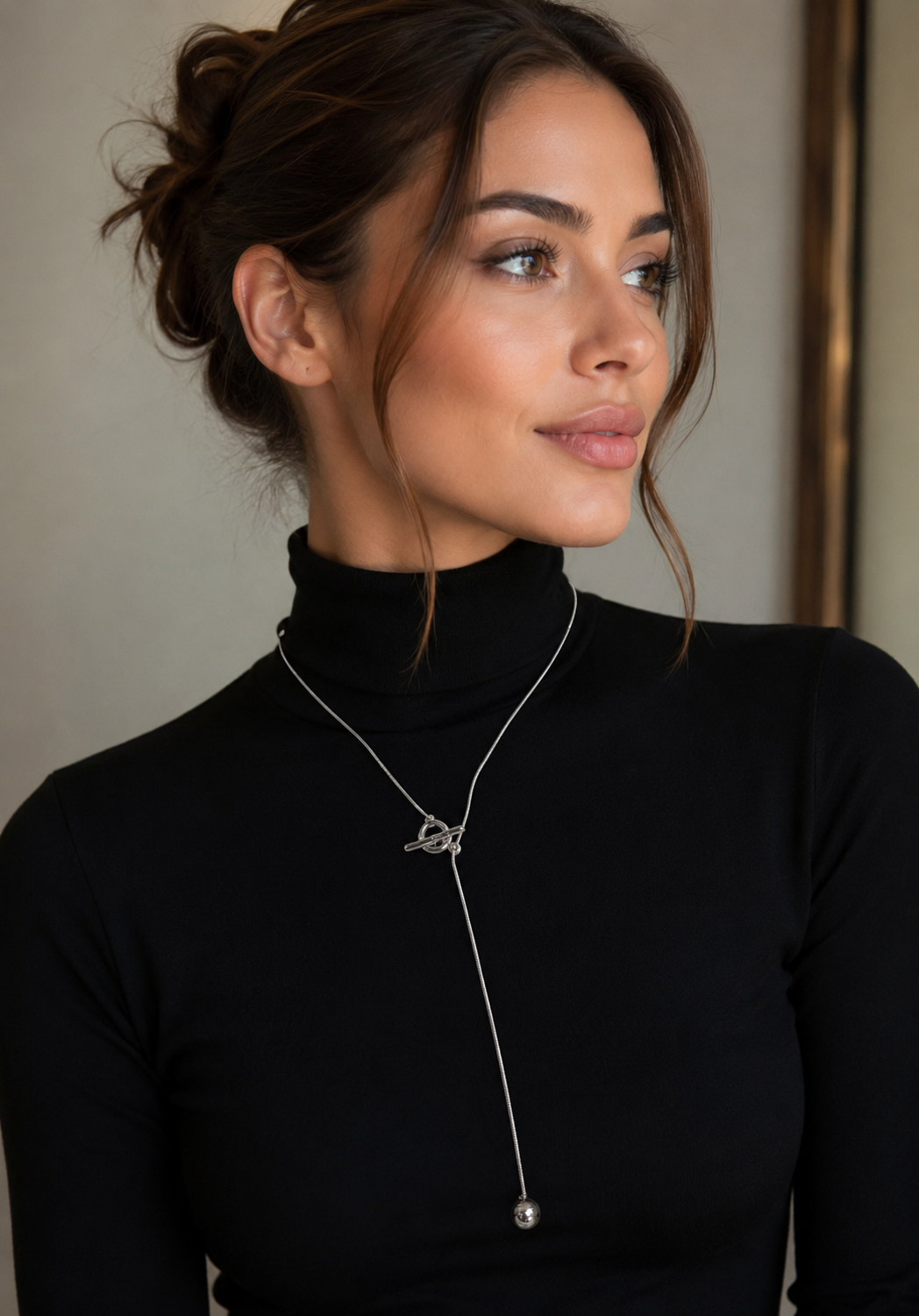 Infinity Drop Necklace