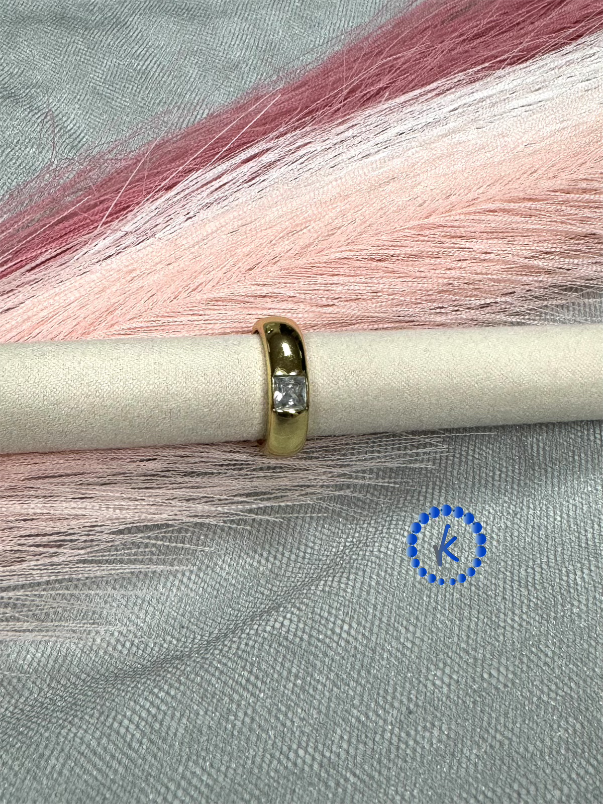 Bright Zirconia Ring