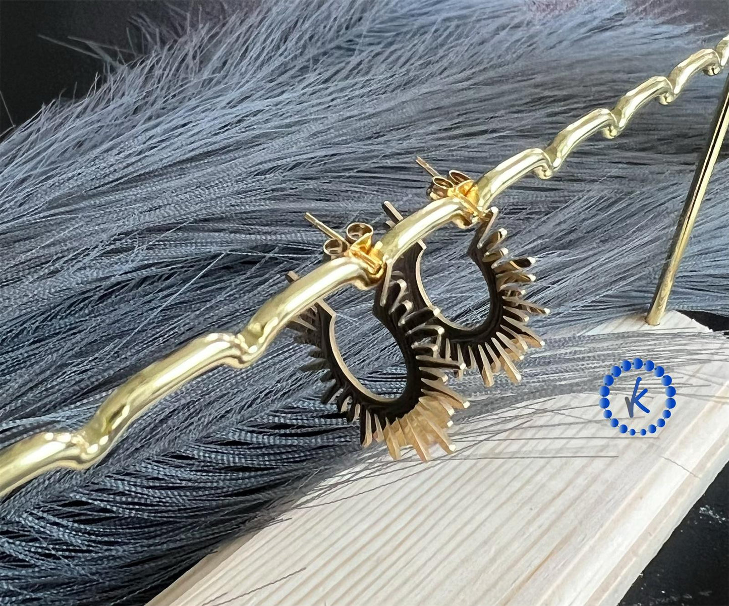 Beautiful and Casual Sun Earrings