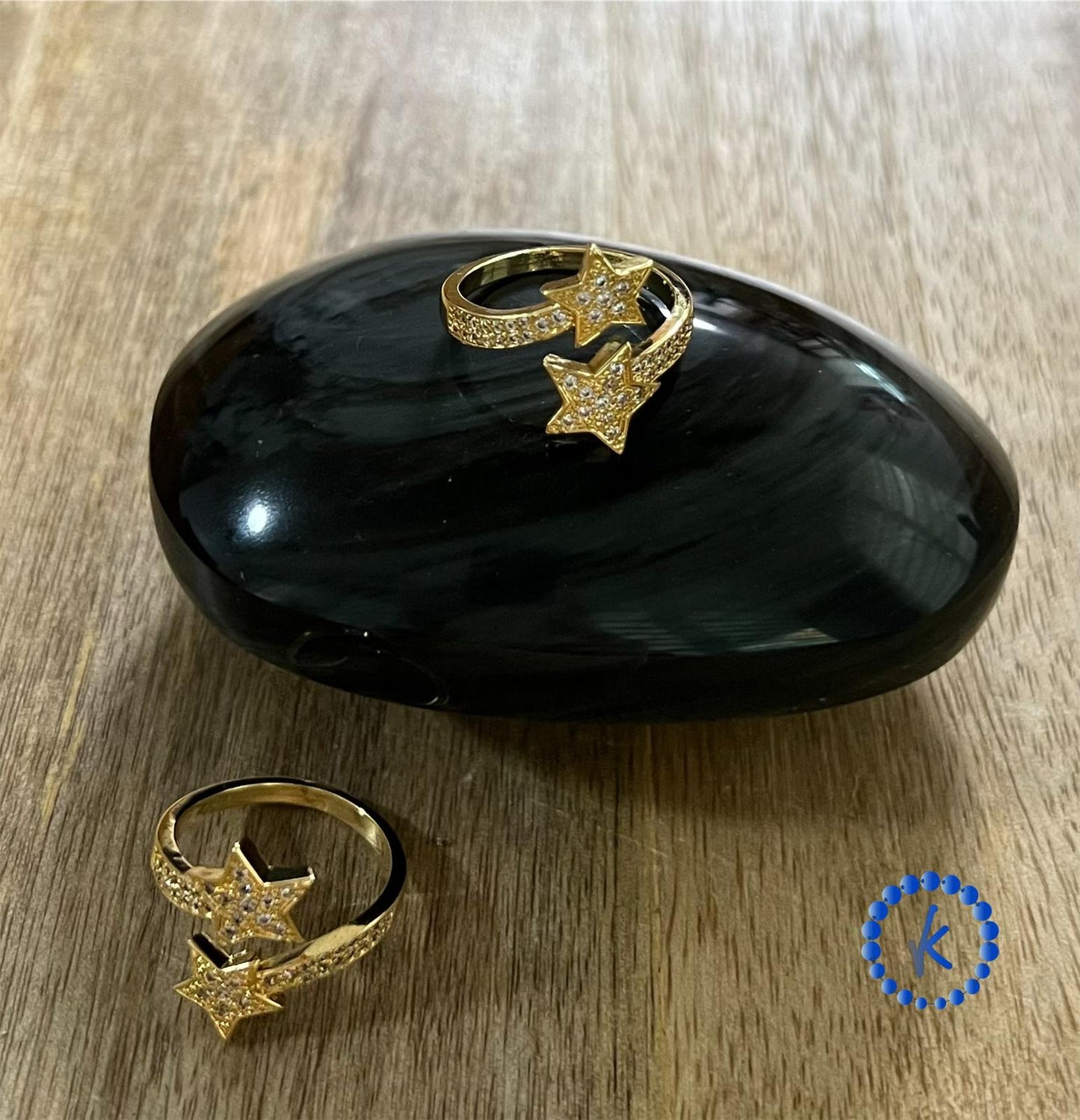 Shine Star Ring with Zirconia