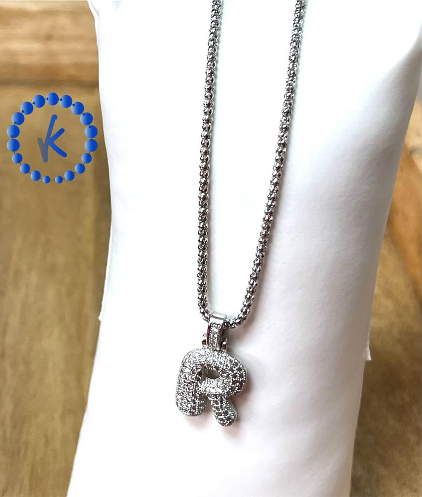 Zirconia Charm Necklace