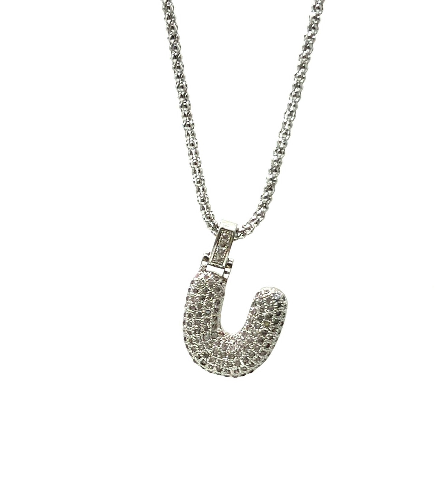 Zirconia Charm Necklace