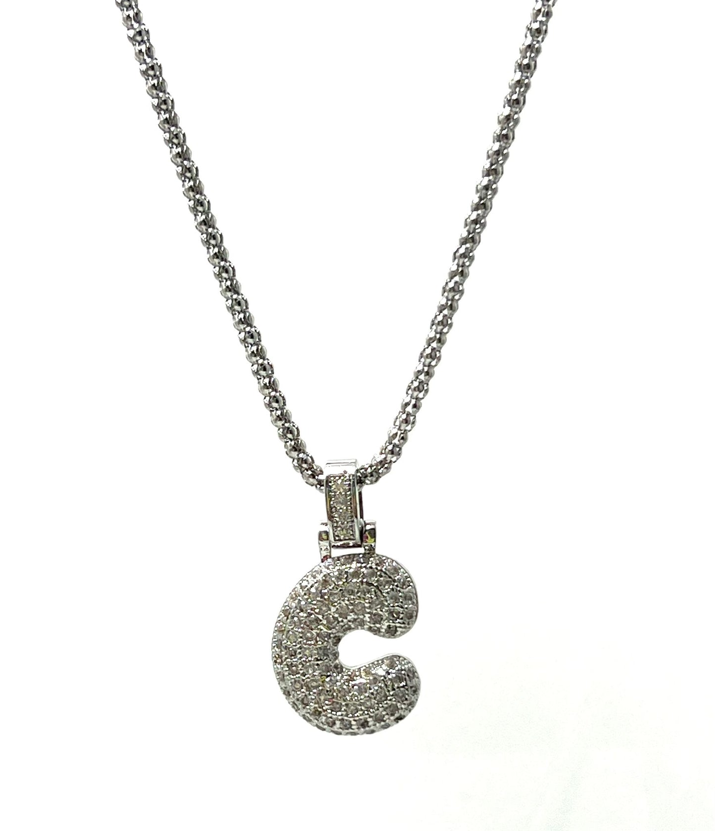 Zirconia Charm Necklace