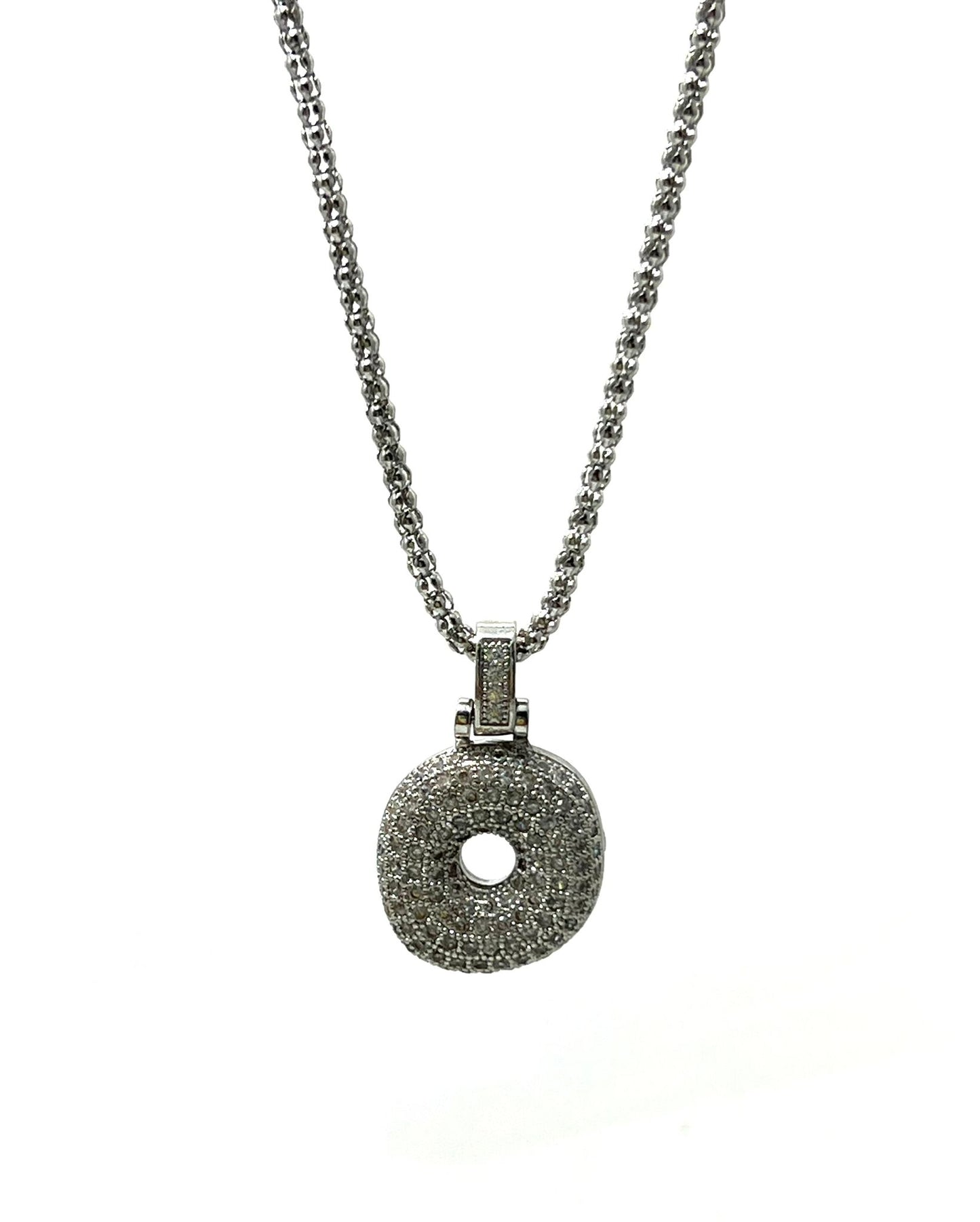 Zirconia Charm Necklace