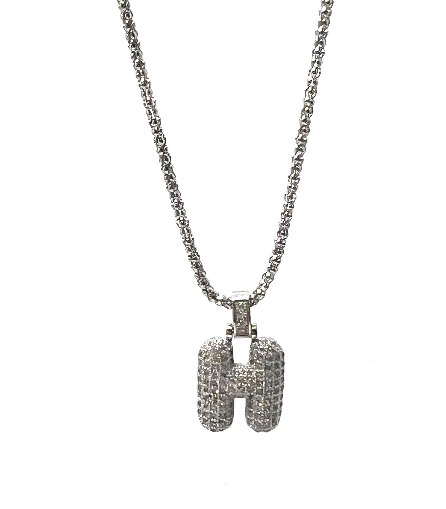 Zirconia Charm Necklace