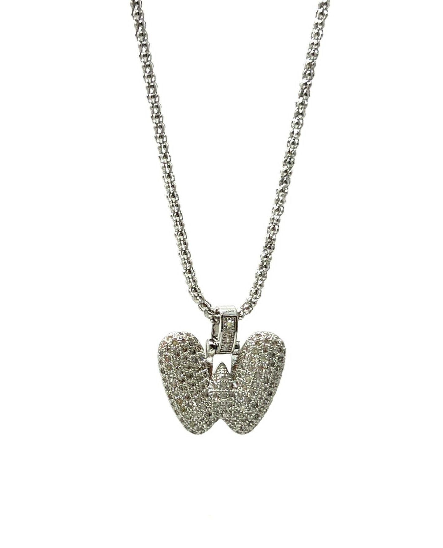 Zirconia Charm Necklace