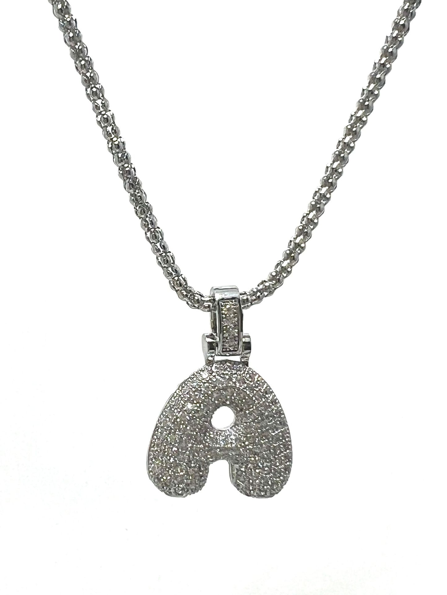 Zirconia Charm Necklace