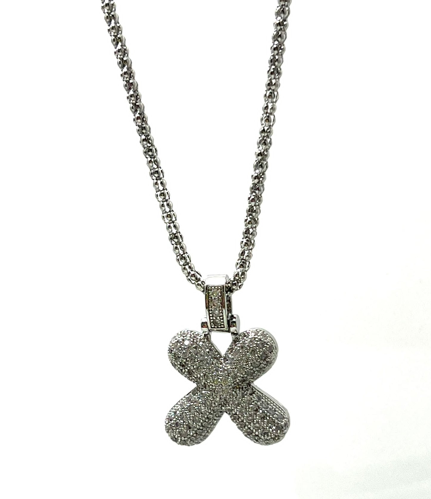 Zirconia Charm Necklace