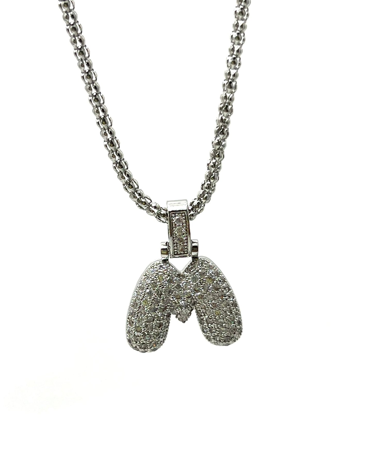 Zirconia Charm Necklace