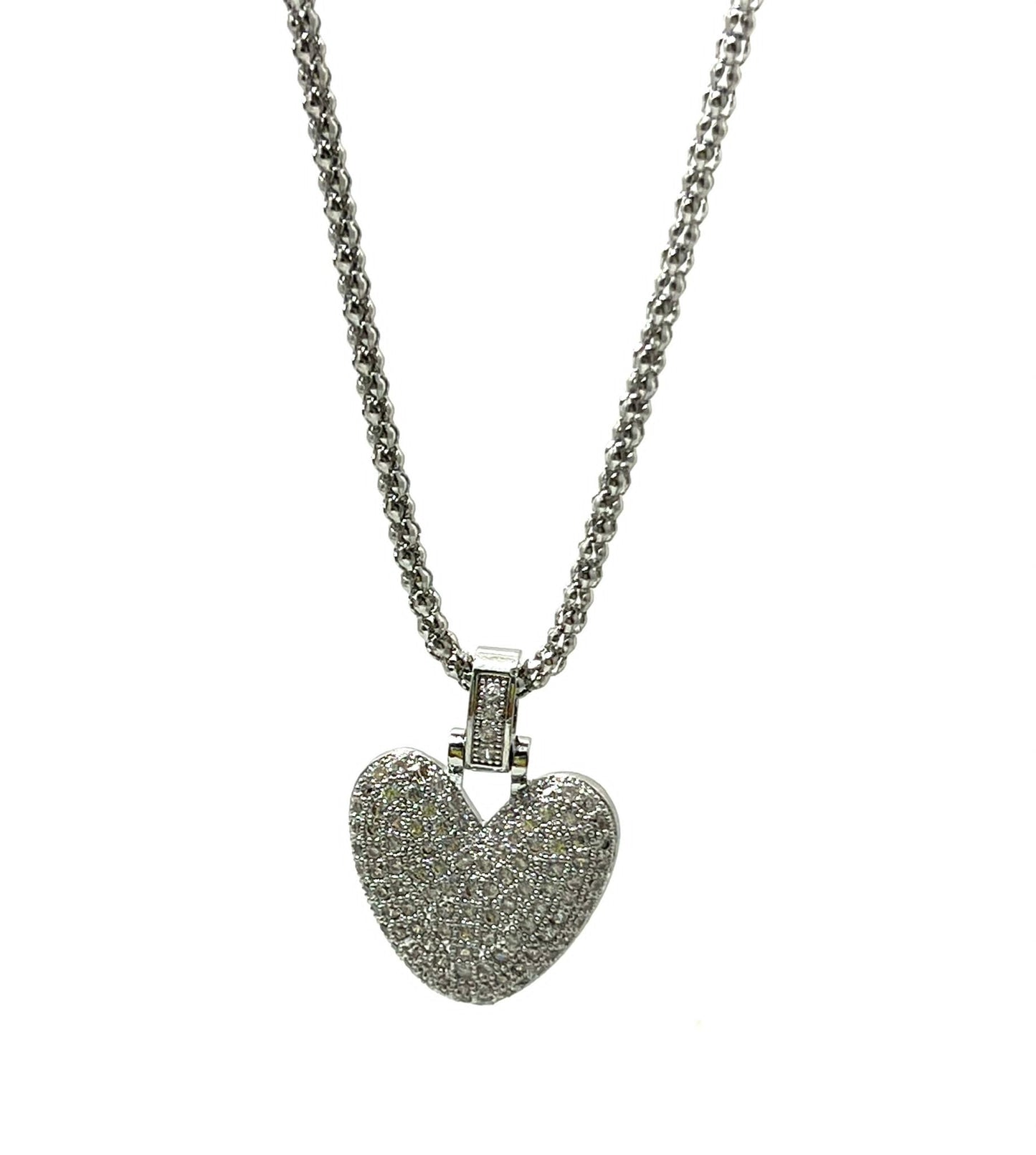 Zirconia Charm Necklace