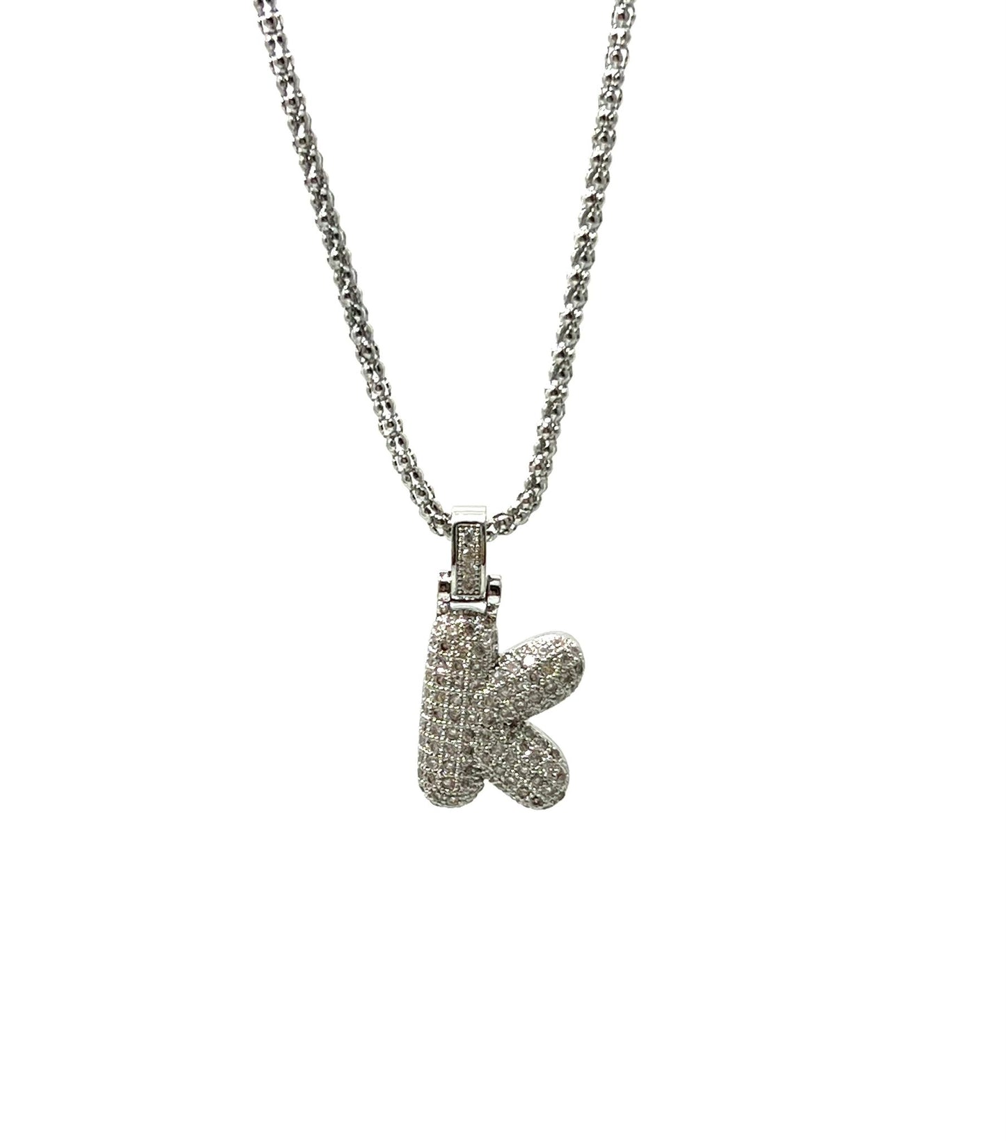 Zirconia Charm Necklace