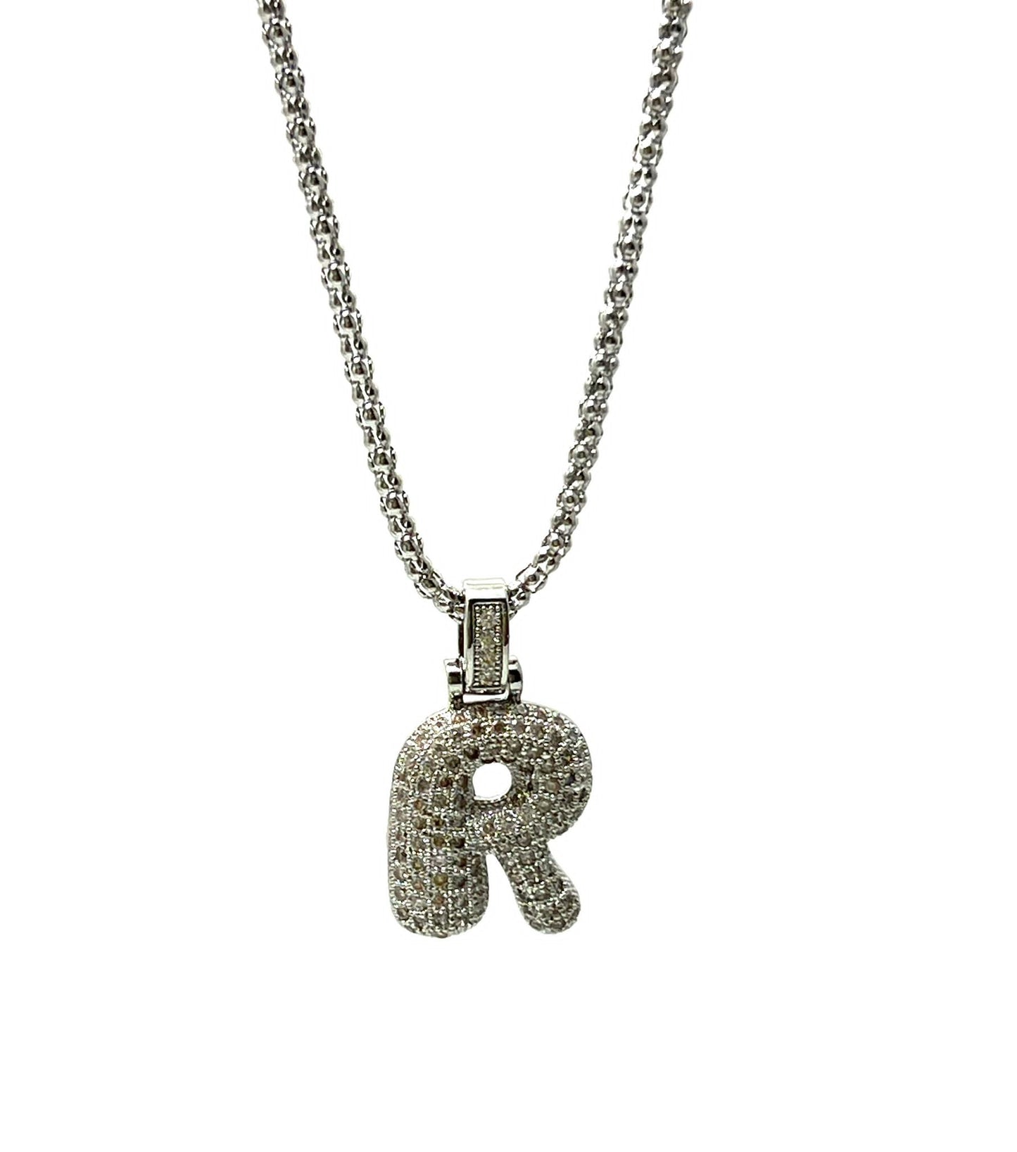 Zirconia Charm Necklace