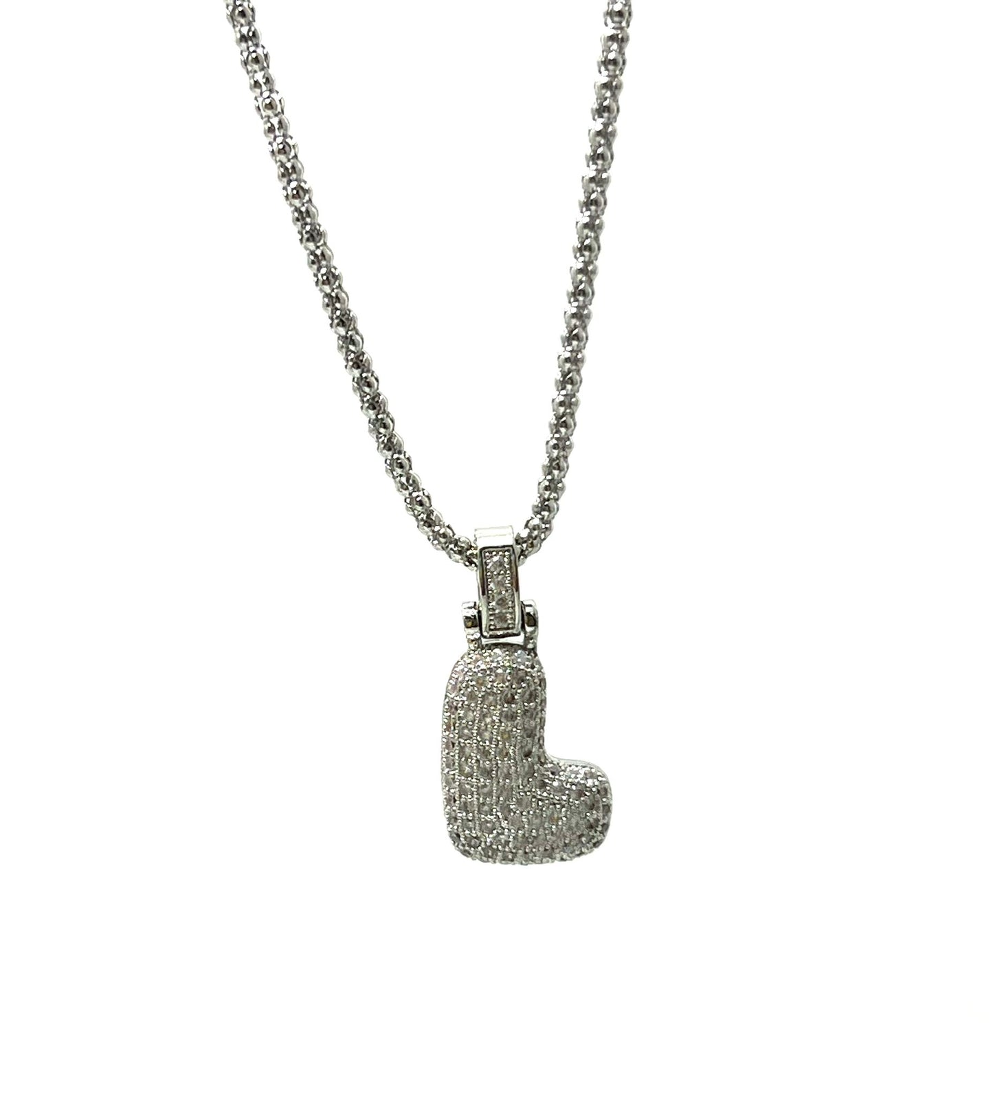Zirconia Charm Necklace