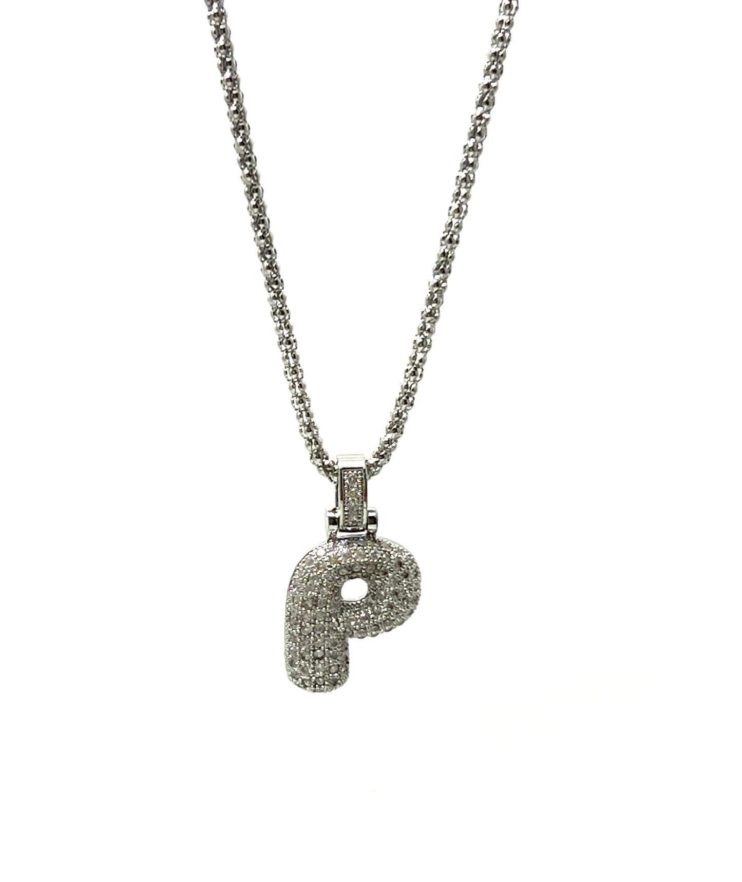 Zirconia Charm Necklace