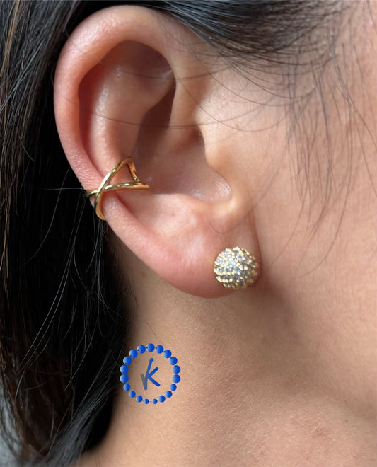 Crossed Style Ear Cuff