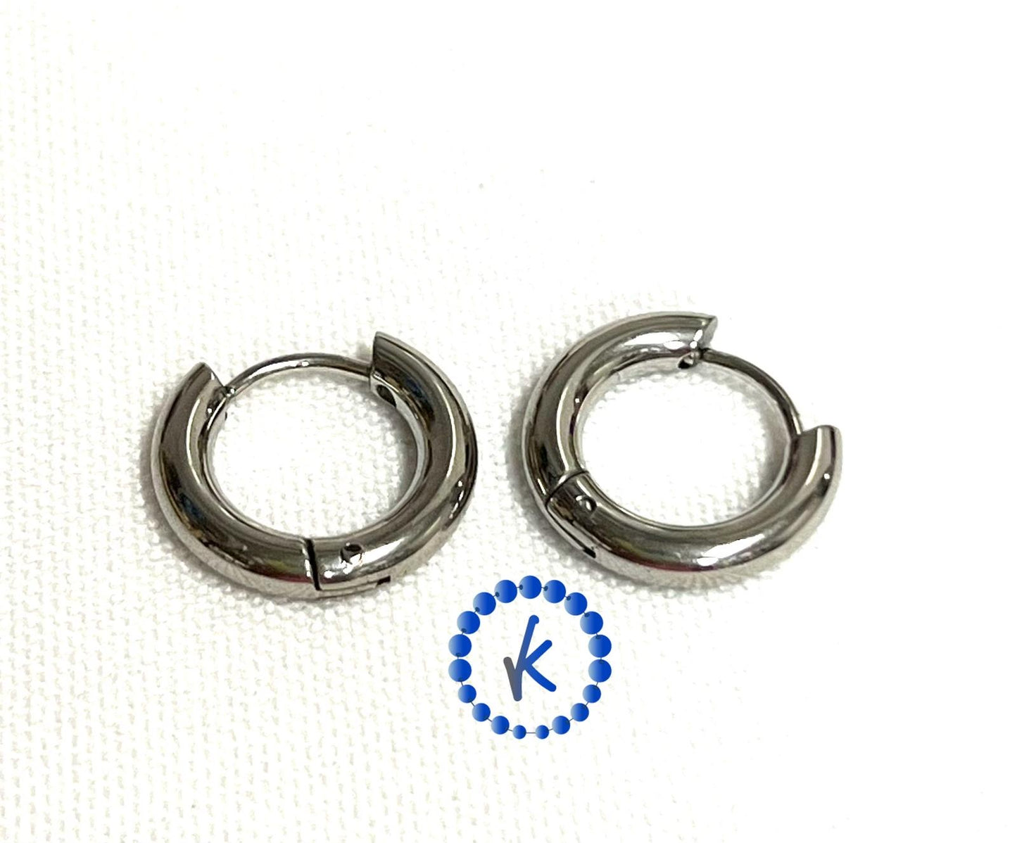 Earrings Stainless Steel Hoop
