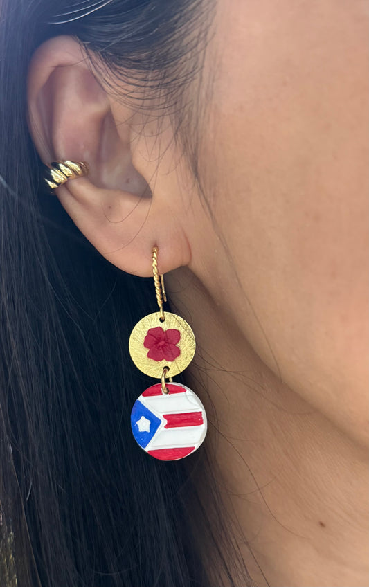 PR love earrings