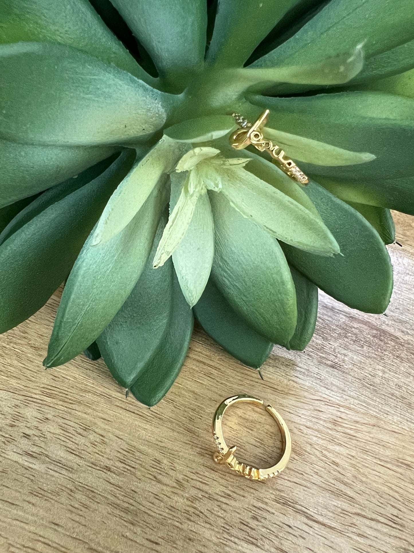 Elegant Religious Ring