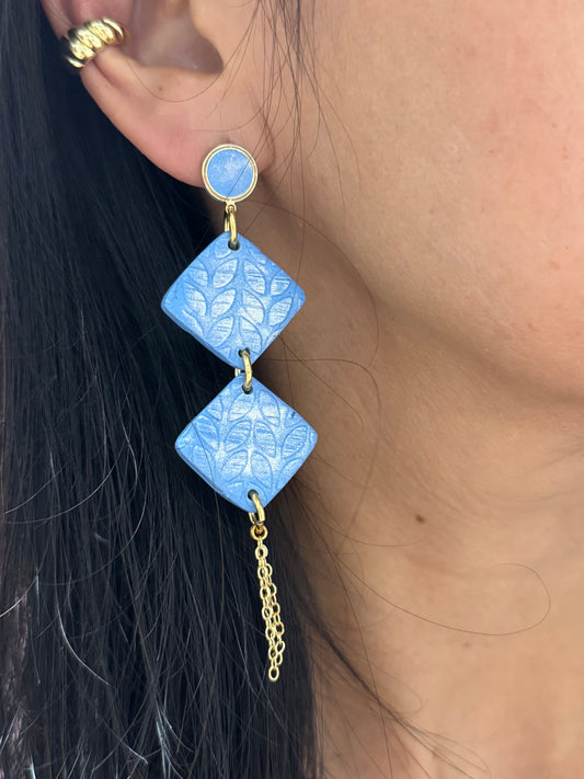 Beautiful style polymer earrings