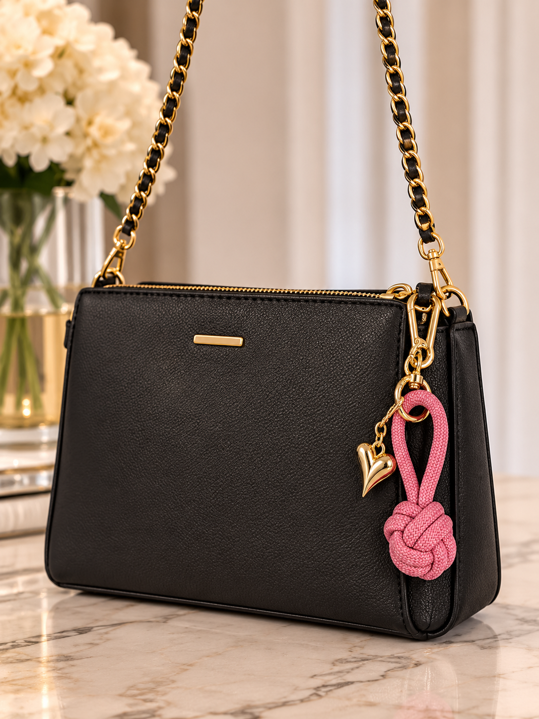 Love Knot Bag Charm