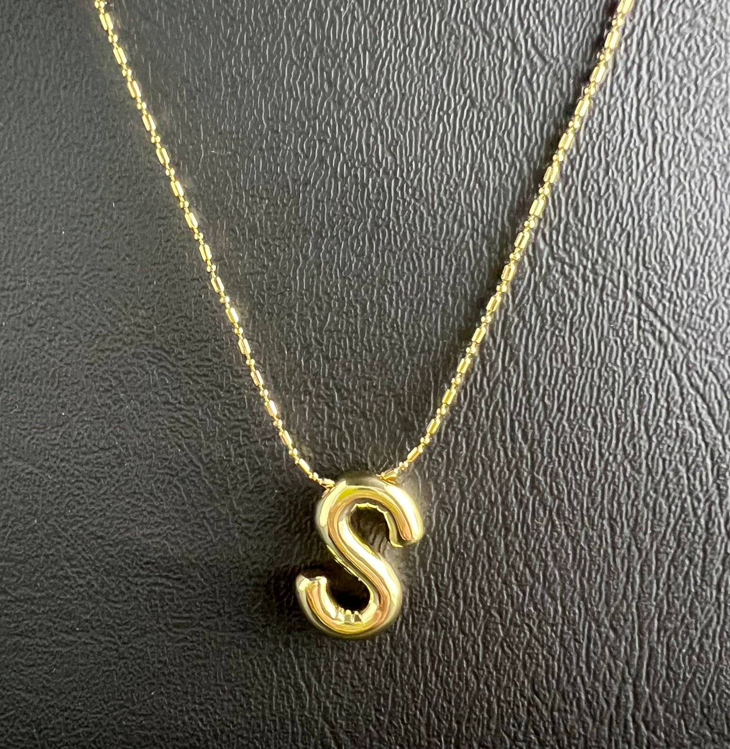 Gold Plated Letter Charms  18K