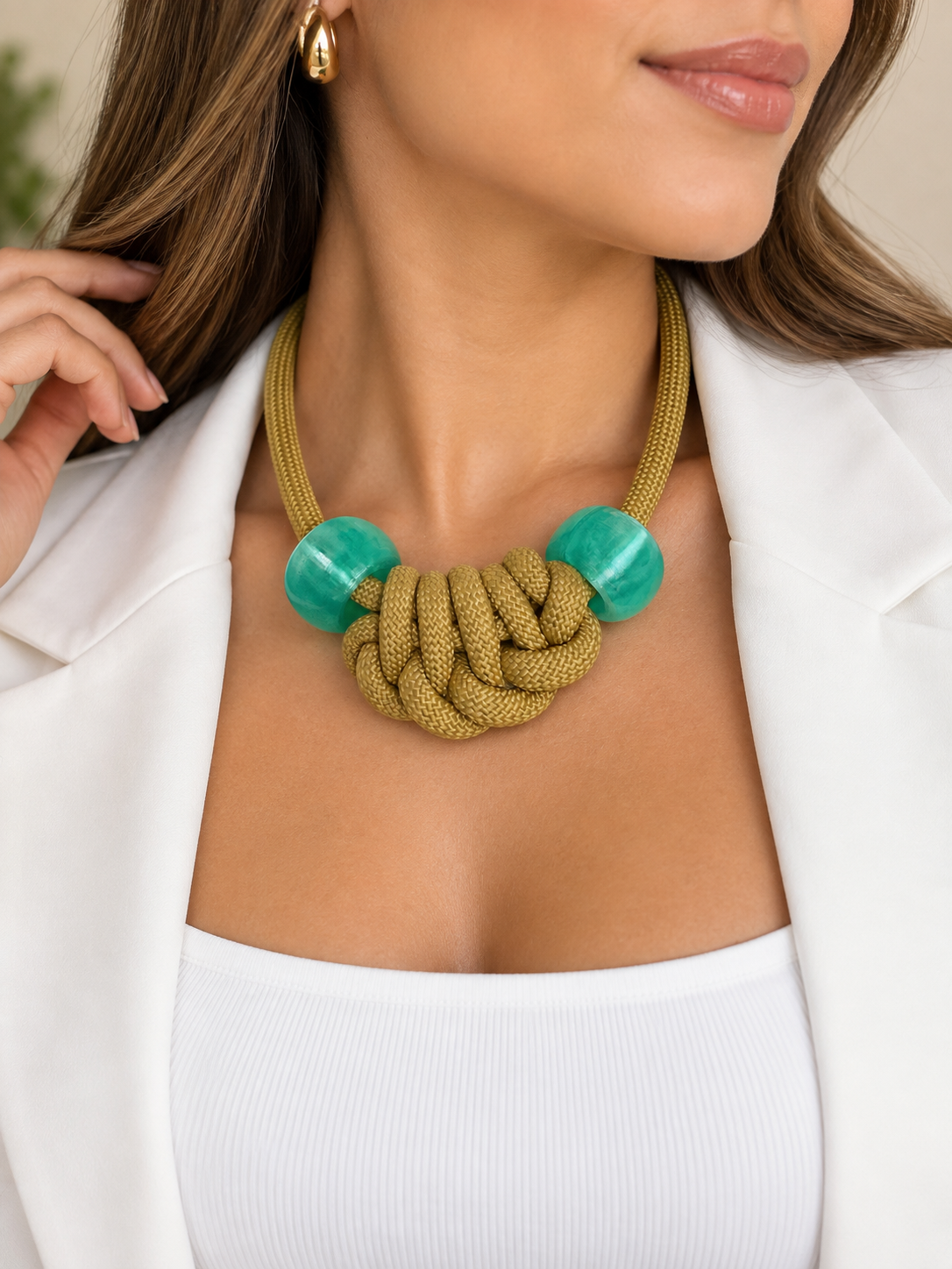 Boho knot Necklace