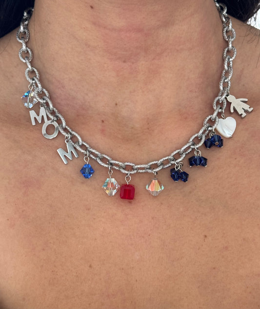 Beautiful necklace of the mothe”s story