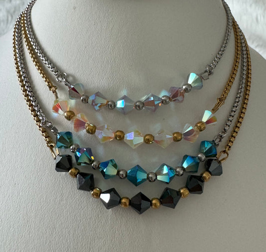 Elegant Swarovski Crystal Necklace