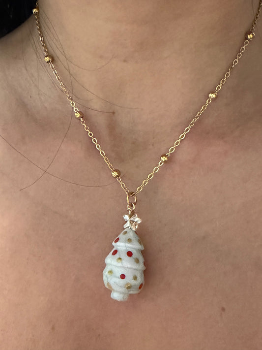 Holiday sparkle necklace