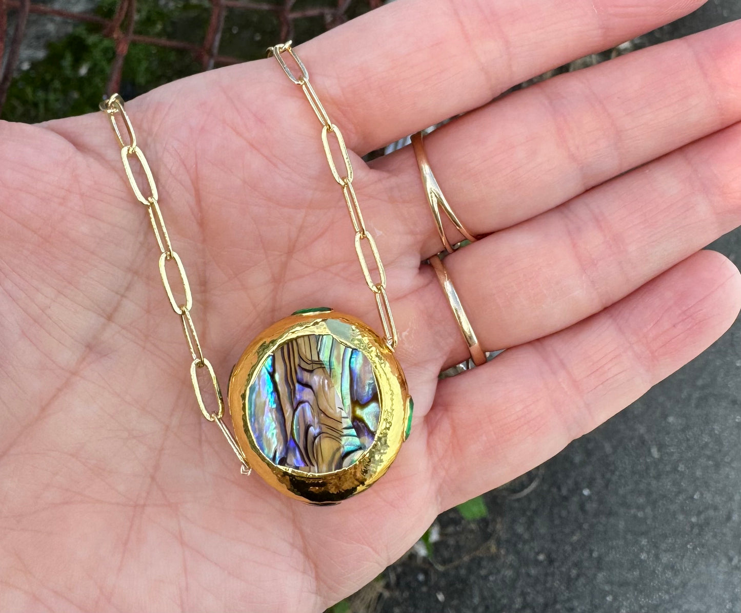 Abalone Shell Necklace