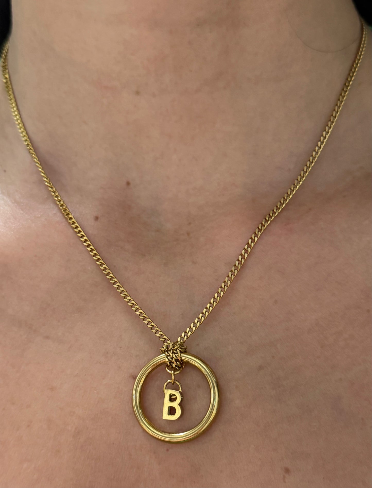 Pure circle necklace