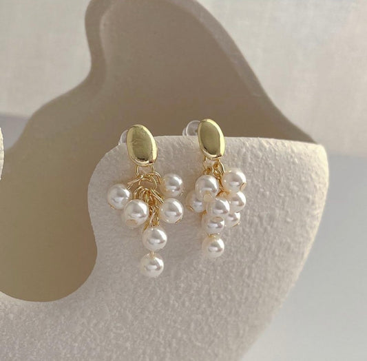 Beautiful Chandelier Pearl Earrings