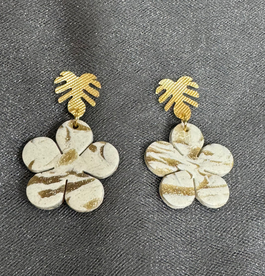 Beautiful tropical earrings