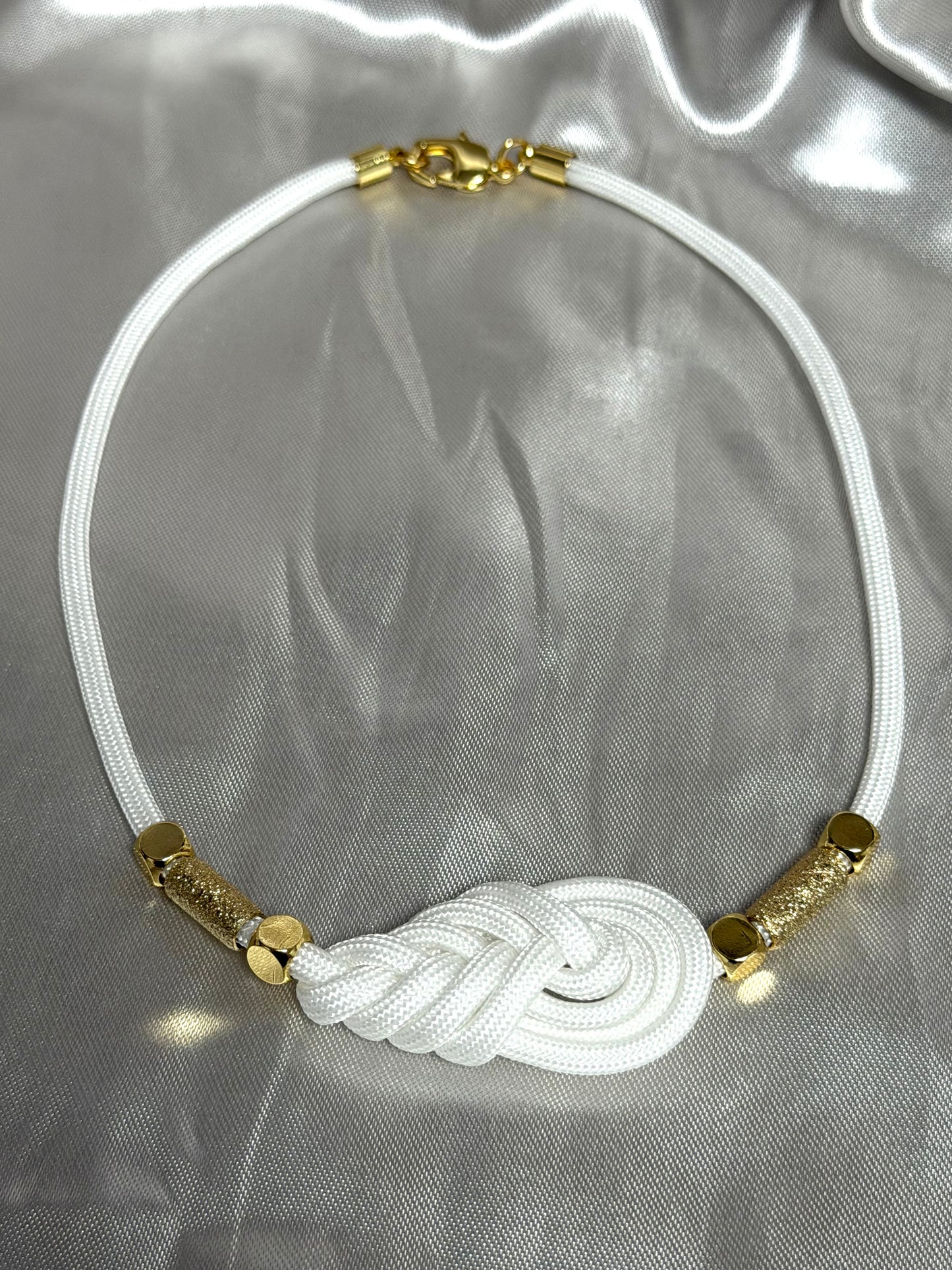 Elegant Nautical knot necklace