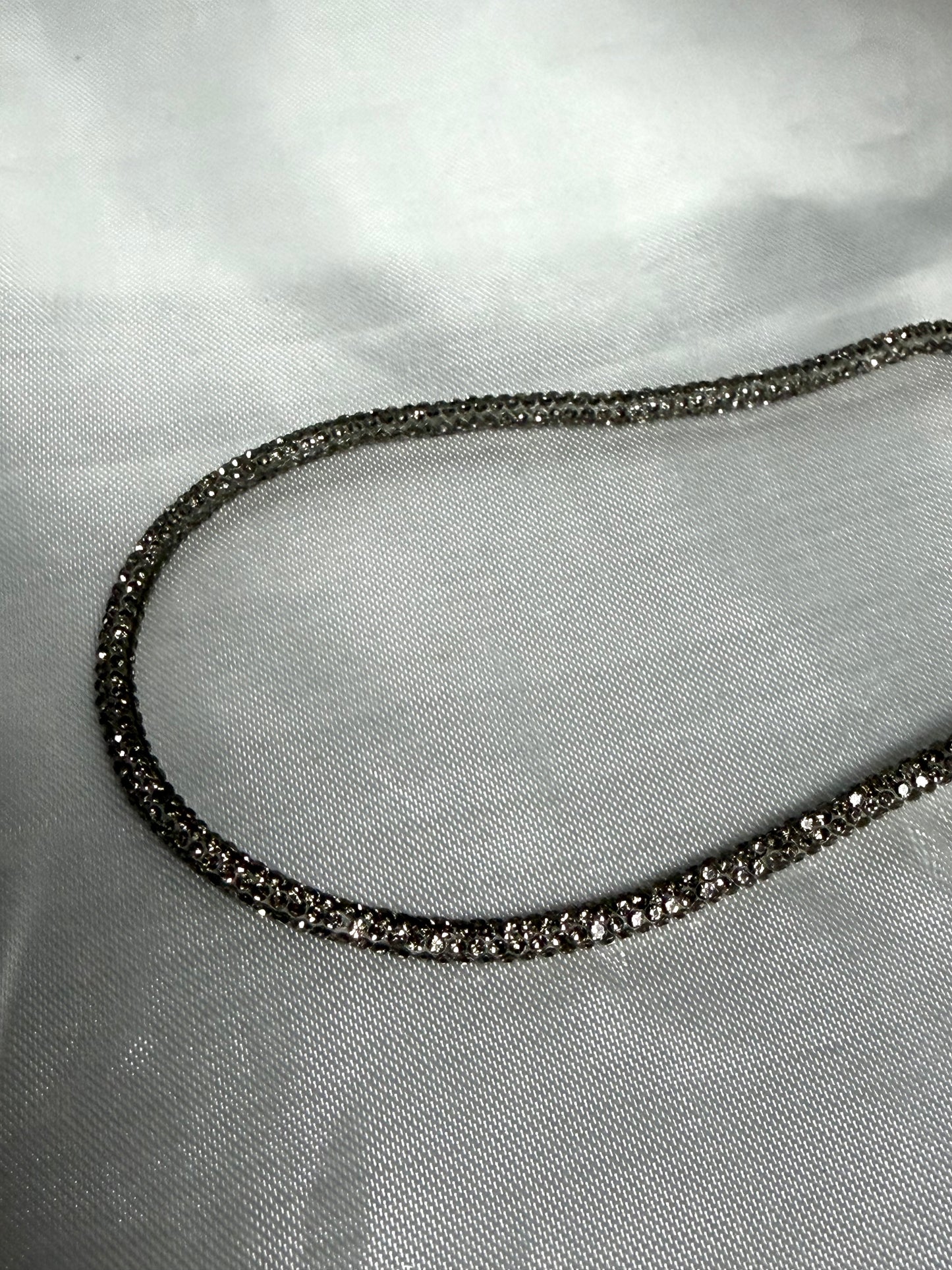 Crystal cord bracelet