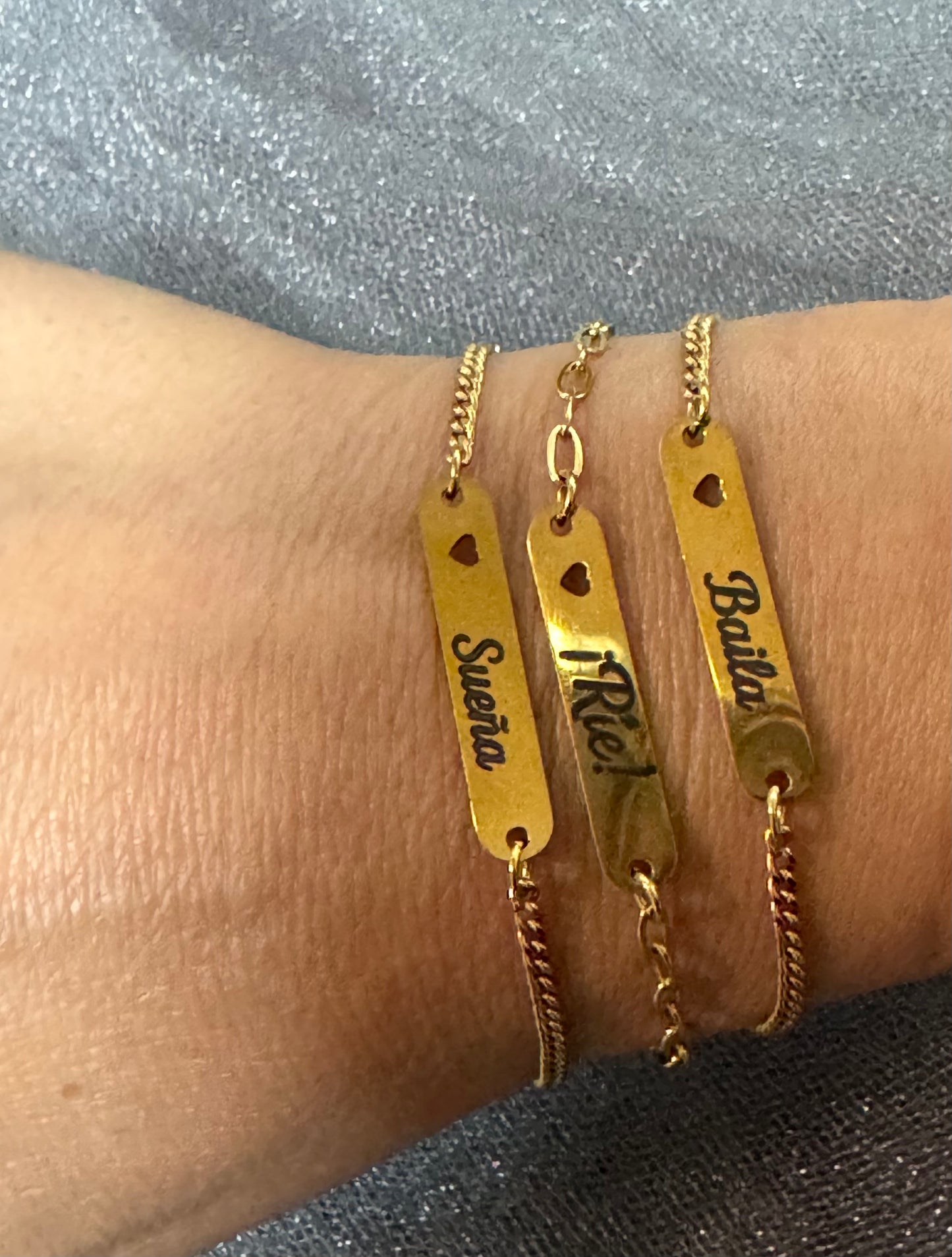 Beautiful words bracelet