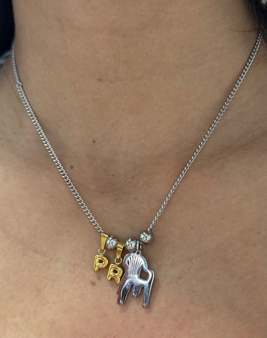 Beautiful timeless chair necklace