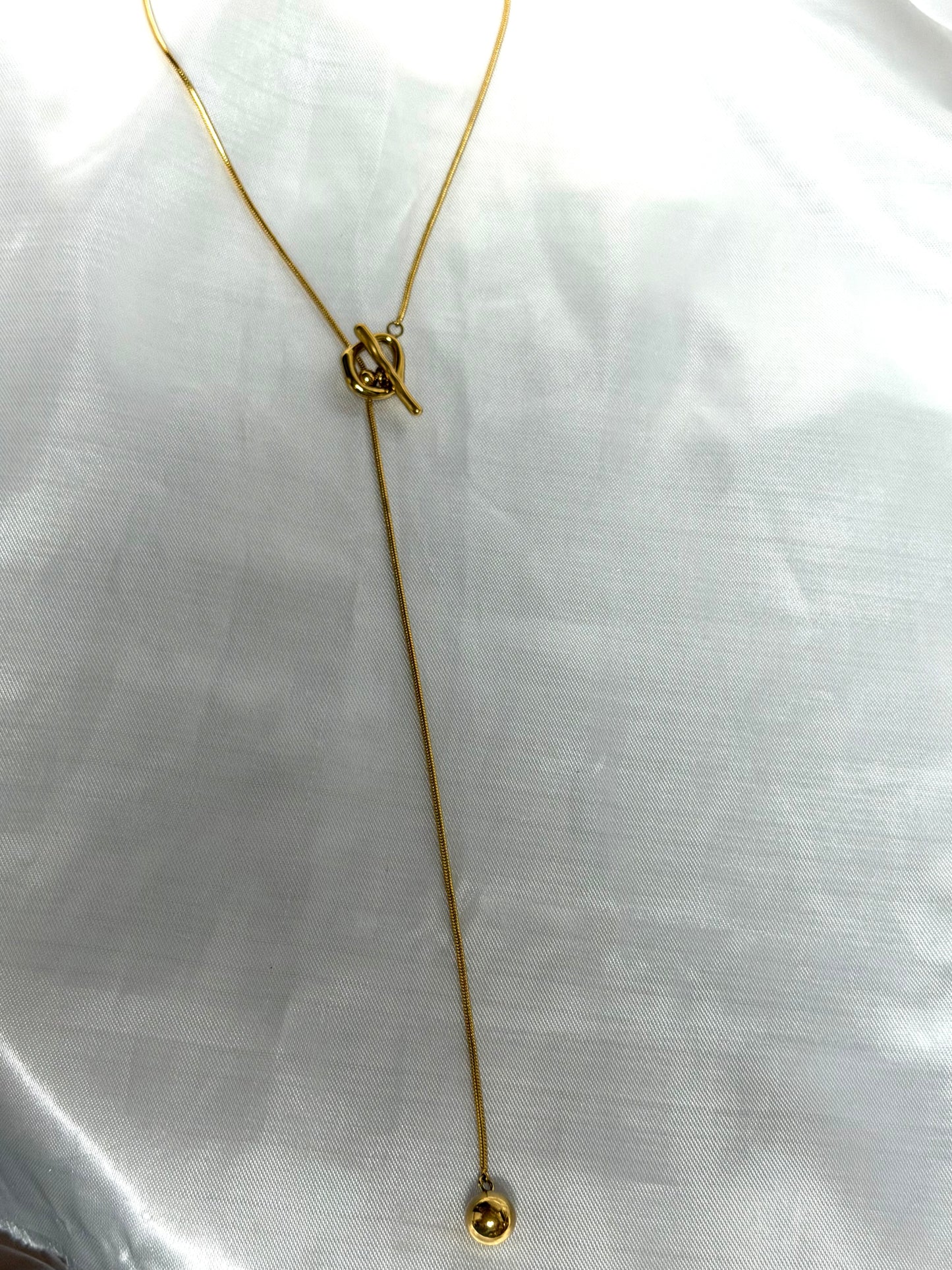 Infinity Drop Necklace