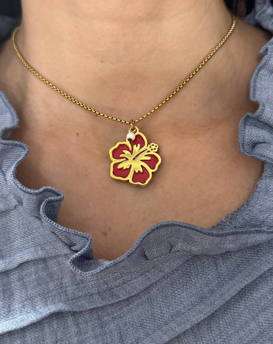 Beautiful Amapola charm necklace